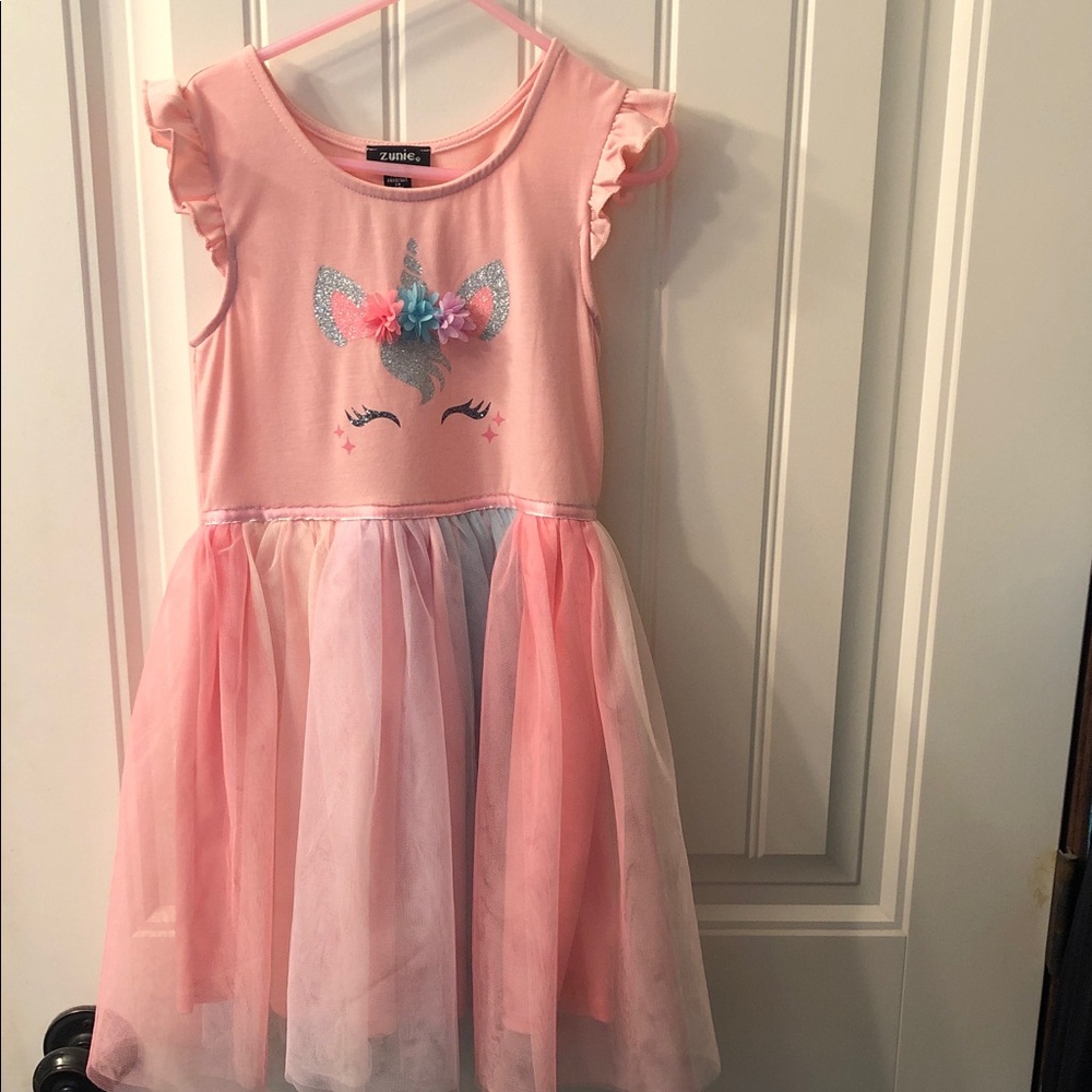 Zunie Soft Pink Girls' dress